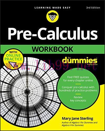 [FOX-Ebook]Pre-Calculus Workbook For Dummies, 3rd Edition