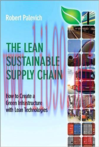(PDF)Lean Sustainable Supply Chain The: How to Create a Green Infrastructure with Lean Technolo...