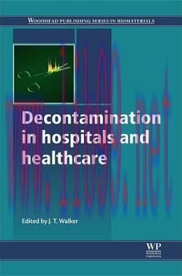 [AME]Decontamination in hospitals and healthcare