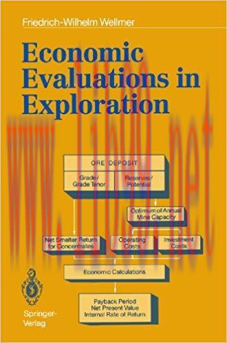 (PDF)Economic Evaluations in Exploration 1989. Corr. 2nd Printing ed. Edition