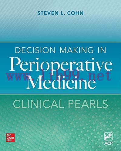[AME]Decision Making in Perioperative Medicine: Clinical Pearls (High Quality PDF)