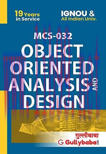 [FOX-Ebook]Gullybaba IGNOU 3rd Semester MA (Latest Edition) MCS-032 Object Oriented Analysis an...