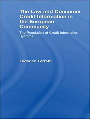 (PDF)The Law and Consumer Credit Information in the European Community The Regulation of Credit...