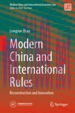 [PDF]Modern China and International Rules: Reconstruction and Innovation