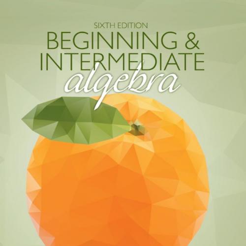 Beginning and intermediate algebra 6 - Wei Zhi