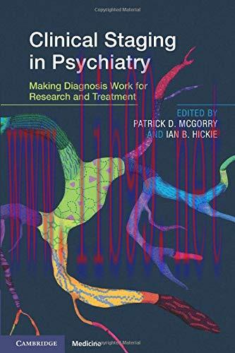 [AME]Clinical Staging in Psychiatry: Making Diagnosis Work for Research and Treatment (Original...