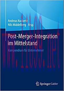 (PDF)Post-Merger-Integration im Mittelstand: Kompendium für Unternehmer (German Edition) 1. Auf...