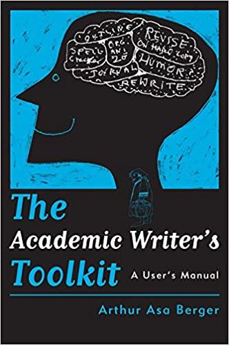 (PDF)The Academic Writer&rsquo;s Toolkit A User&rsquo;s Manual