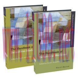 [AME]The Handbook of Behavioral Medicine