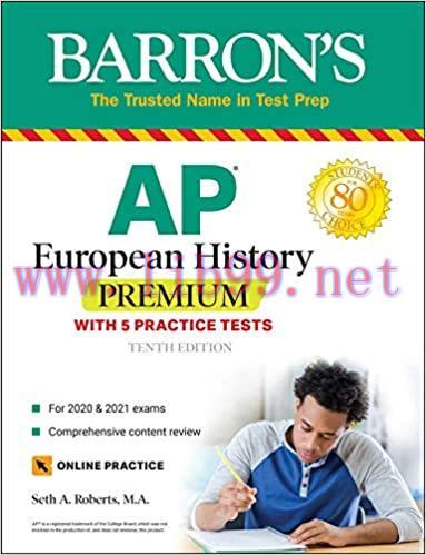 (PDF)AP European History Premium: With 5 Practice Tests (Barron&rsquo;s Test Prep)