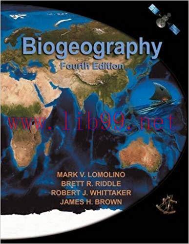 [PDF]Biogeography, 4th Edition [Mark V. Lomolino]