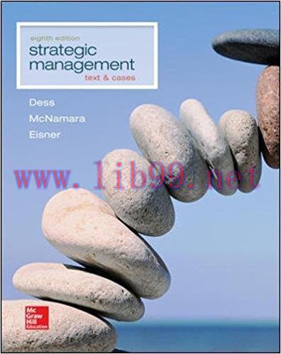 [PDF]Strategic Management: Text and Cases 8th Edition