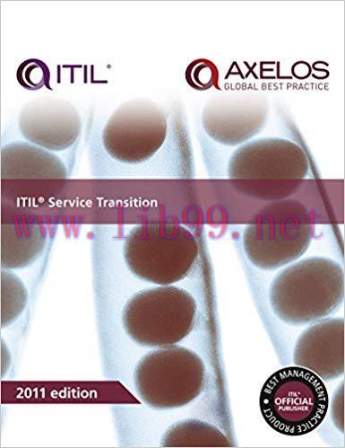 (PDF)ITIL Service Transition (ITIL Lifecycle Suite) 2011 ed. Edition