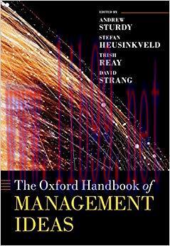 (PDF)The Oxford Handbook of Management Ideas (Oxford Handbooks)
