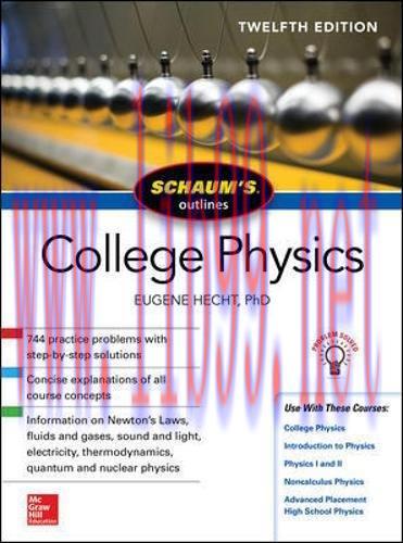 [FOX-Ebook]Schaum's Outline of College Physics, 12th Edition