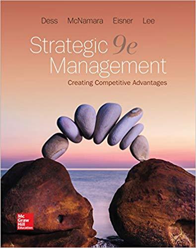 (Test Bank)Strategic Management Text and Cases 9th Edition by Gregory Dess .zip
