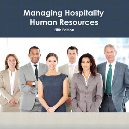Managing Hospitality Human 5th Edition by Reso Robert H. Woods
