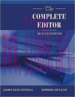 The Complete Editor 2nd Edition,