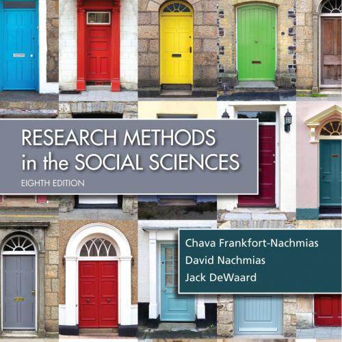 Research Methods in the Social Sciences 8th Edition-未知-