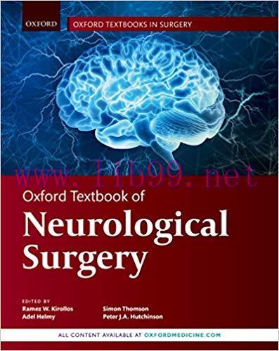 (PDF)Oxford Textbook of Neurological Surgery (Oxford Textbooks in Surgery)