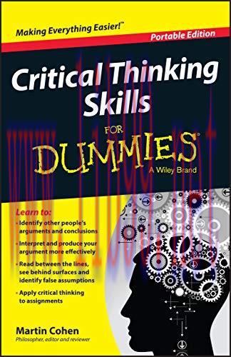 [FOX-Ebook]Critical Thinking Skills For Dummies