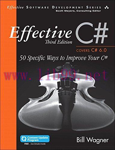 [FOX-Ebook]Effective C#: 50 Specific Ways to Improve Your C#, 3rd Edition