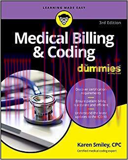 (PDF)Medical Billing and Coding For Dummies 3rd Edition