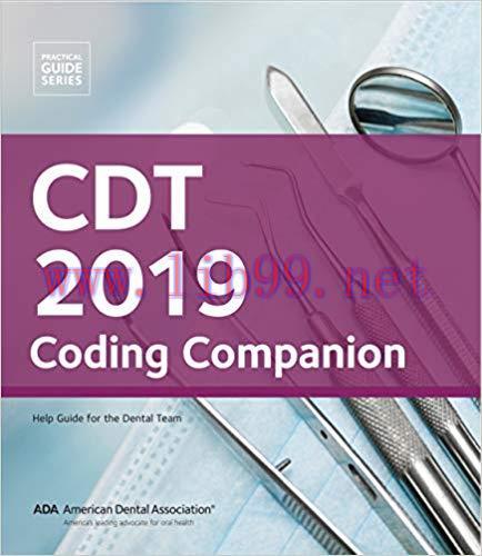 [EPUB]CDT 2019 Coding Companion