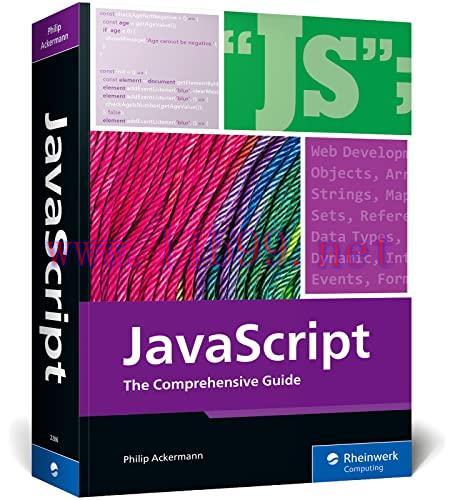 [FOX-Ebook]JavaScript: The Comprehensive Guide to Learning Professional JavaScript Programming