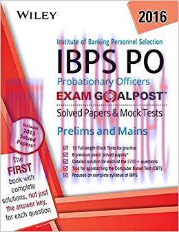 (PDF)Wiley&rsquo;s Institute of Banking Personnel Selection Probationary Officers (IBPS PO) Exam Goal...