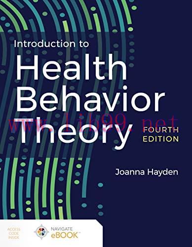 [AME]Introduction to Health Behavior Theory, 4th Edition (Original PDF)