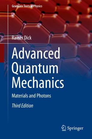 Advanced Quantum Mechanics