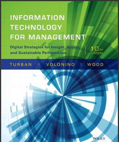 (Test Bank)Information Technology for Management Digital Strategies for Insight,Action,and Sust...