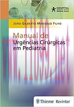 [AME]Manual de Urg&ecirc;ncias Cir&uacute;rgicas em Pediatria, 1st edition (Original PDF)