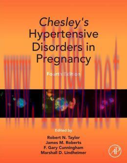 [AME]Chesley&rsquo;s Hypertensive Disorders in Pregnancy, 4th Edition (ORIGINAL PDF from_ Publisher)