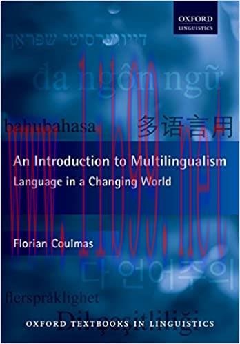 (PDF)An Introduction to Multilingualism: Language in a Changing World (Oxford Textbooks in Ling...