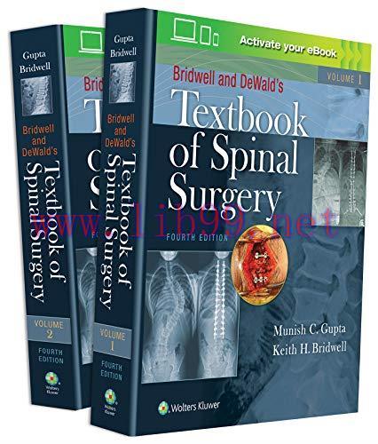 [AME]Bridwell and DeWald's Textbook of Spinal Surgery, 4th Edition (EPUB)