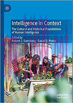 [AME]Intelligence in Context: The Cultural and Historical Foundations of Human Intelligence (Or...