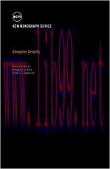 (PDF)Computer Security (ACM monograph series)