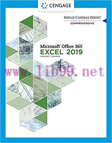 (PDF)Shelly Cashman Series Microsoft Office 365 & Excel 2019 Comprehensive (MindTap Course List...
