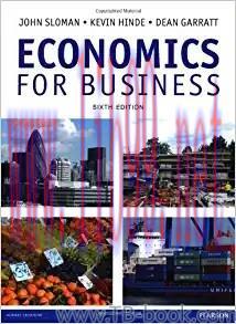 Economics for Business 6th Edition by John Sloman 课本