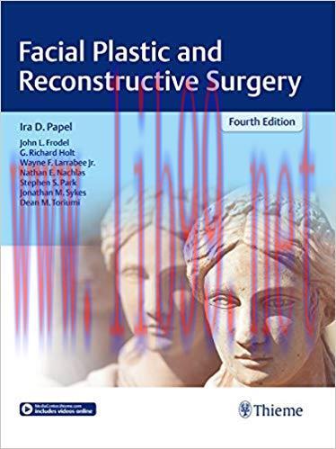 (PDF)Facial Plastic and Reconstructive Surgery 4th Edition