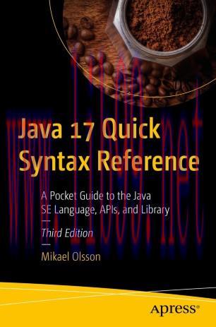 Java 17 Quick Syntax Reference