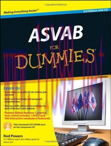 [FOX-Ebook]ASVAB For Dummies, Premier 3rd Edition