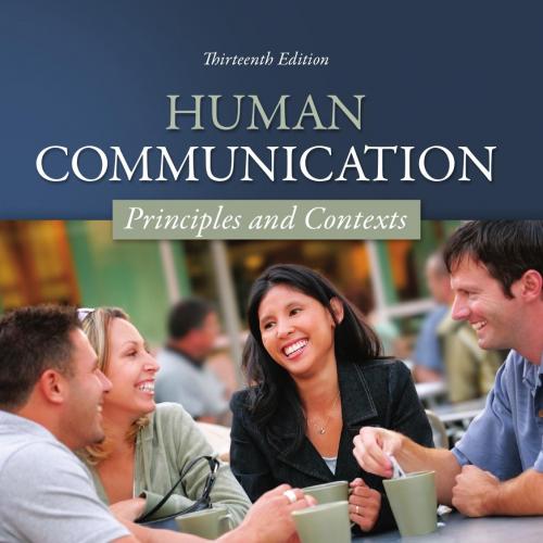 Human Communication Principles and Contexts, 13th Edition by Stewart Tubbs