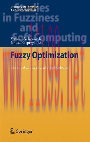 [FOX-Ebook]Fuzzy Optimization: Recent Advances and Applications