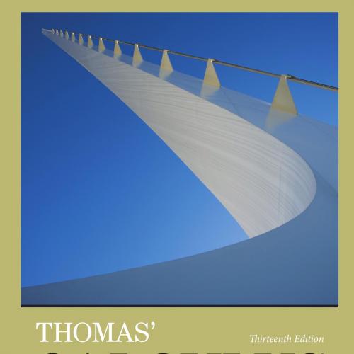 Thomas Calculus 13th Edition
