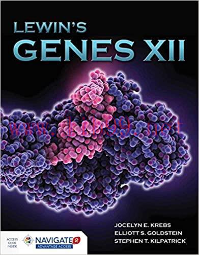 [PDF]Lewin’s GENES XII 12th Edition PDF eBook