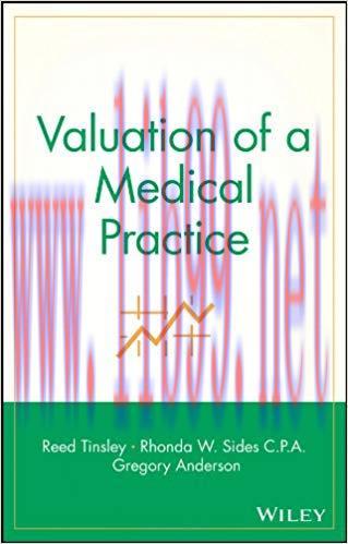(PDF)Valuation of a Medical Practice 1st Edition
