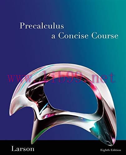 [FOX-Ebook]Precalculus: A Concise Course, 2nd Edition